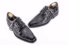 Wholesale Men Business Genuine Alligator Shoes BMBAS12007 image 6
