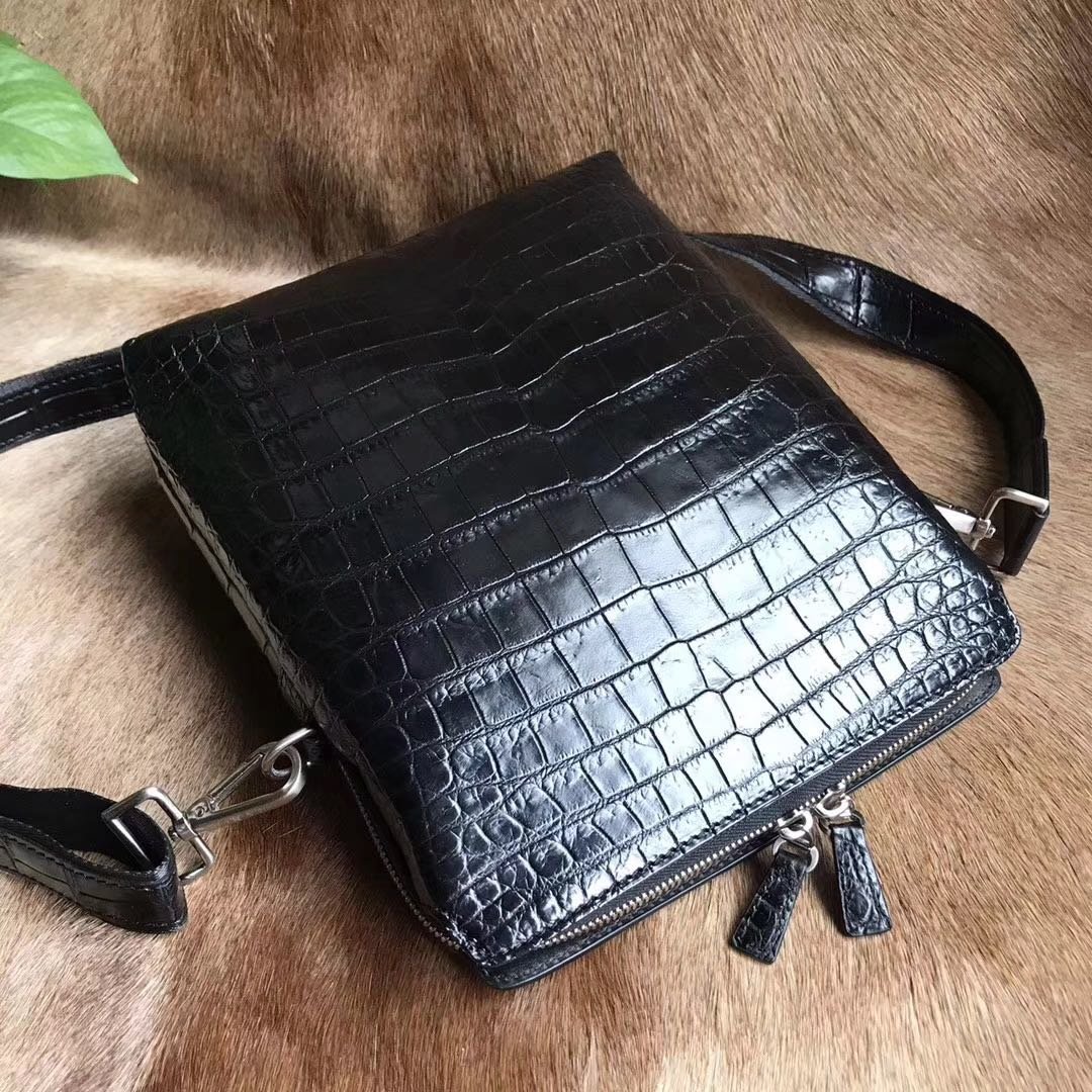 Luxury Men Genuine Alligator Bag XMBAB12002 image 4