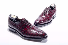 Genuine Crocodile Lace Up Oxford Shoe BMBAS12013 image 6