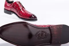 Exotic Men’s Crocodile Derby Shoe BMRAS12022 image 5