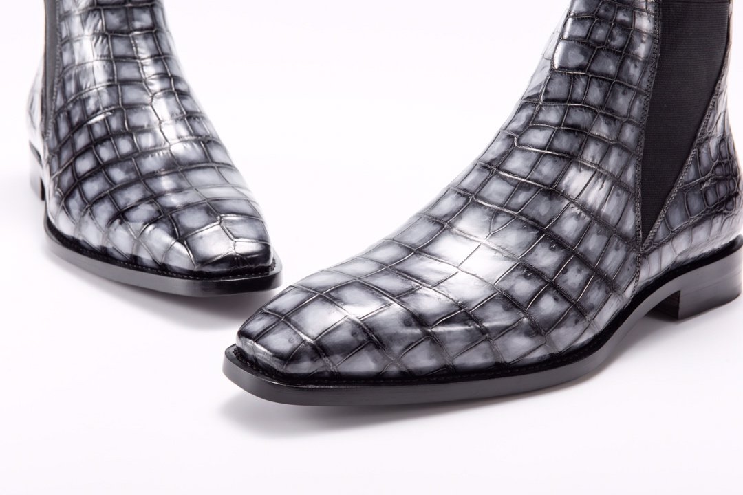 Men’s Crocodile Chelsea Boot BMGAS12033 image 4