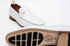 Men’s Penny Loafers Crocodile Boat Shoes BMWAS12039 image 5