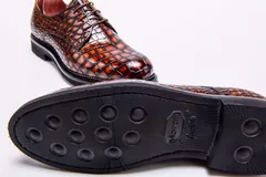 Exotic Men’s Crocodile Dress Shoes Exclusive Collection BMBAS12040 image 4