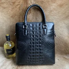Crocodile Leather Portrait Briefcase XMBAB12018 image 4