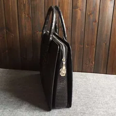 Crocodile Skin Men Handbag Computer Bags XMBAB12025 image 4