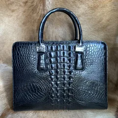 Mens Genuine Crocodile Leather Briefcase XMBAB12027 image 5