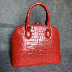 Womens Alligator Double Handle Small Shell Bag XFRAB12044 image 6