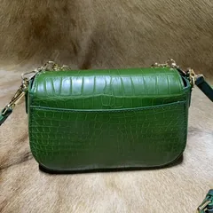 Genuine Alligator Leather Cross Body Bag XFGAB12051 image 3