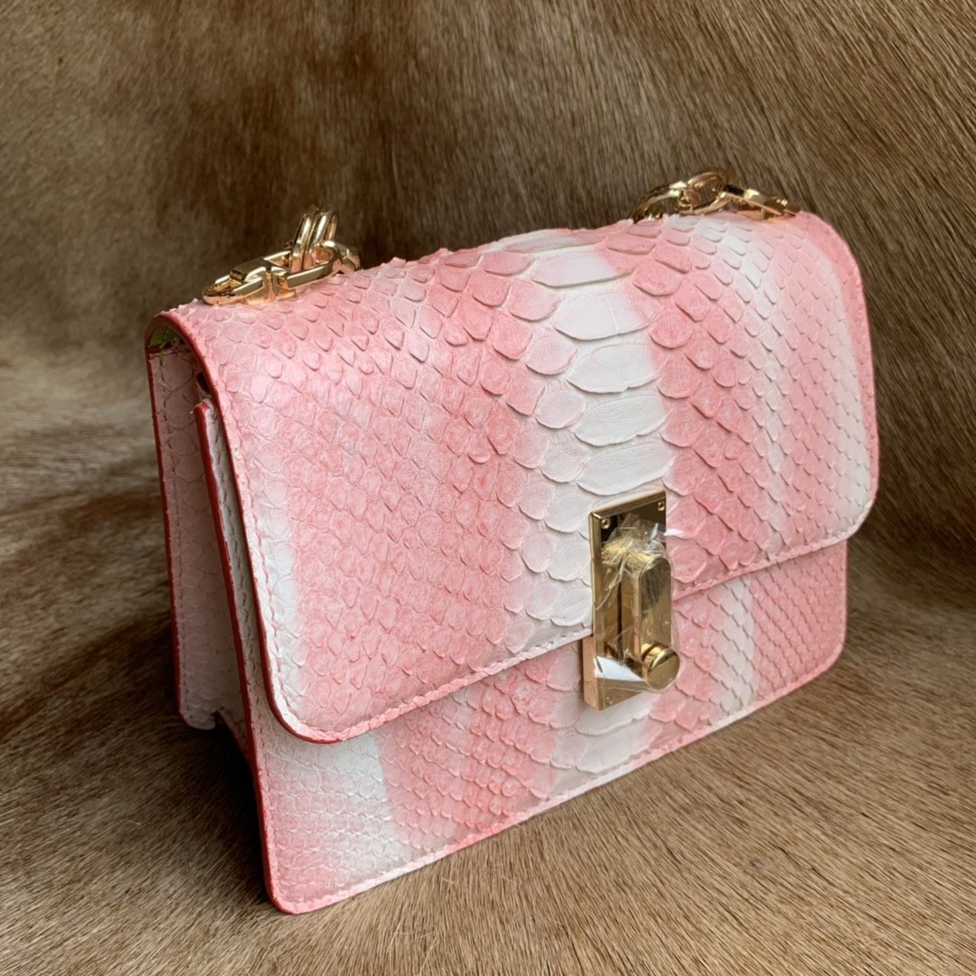 Python Skin Handbag China Manufacturer XFPPB12057 image 5