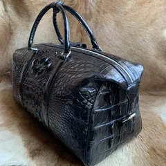 Scale-Patterned Travel Weekend Bag XFBAB12070 image 5