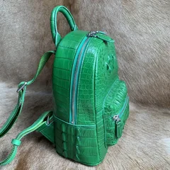 Women’s Crocodile Shoulder Bag Casual Backpack XFGAB12074 image 5
