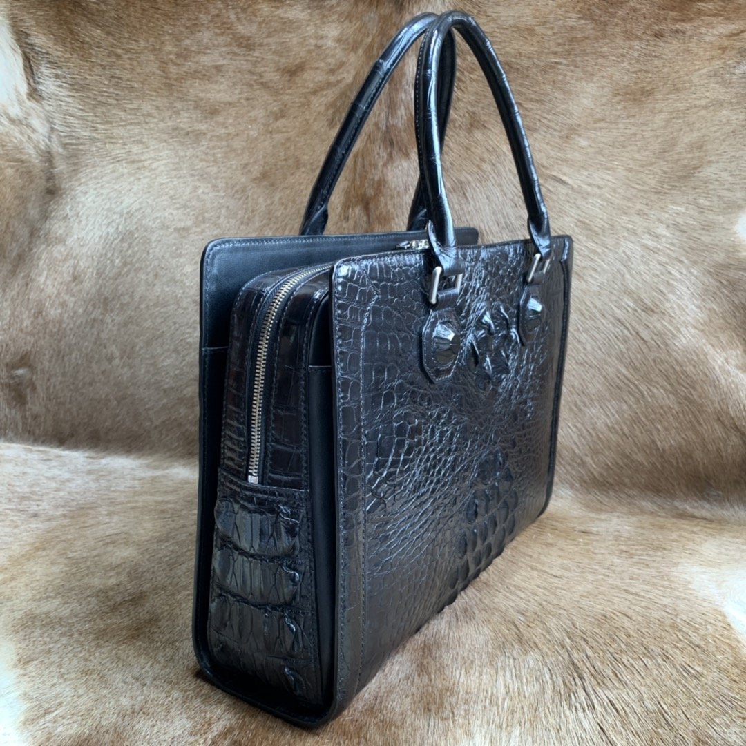 Crocodile Skin Document Bag XMBAB12080 image 4