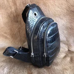 Smart Alligator Leather Anti-theft Backpack XMBAB12081 image 6