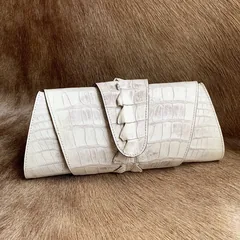 Crocodile Snap Clutch Bag XFCAB12083 image 4