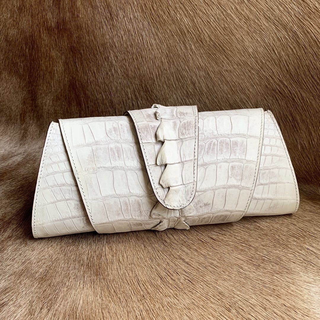 Crocodile Snap Clutch Bag XFCAB12083 image 4