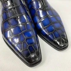 Glossy Alligator Pattern Oxfords Dress Shoes XMBAS12088 image 4