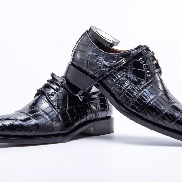 Wholesale Men Business Genuine Alligator Shoes BMBAS12007 - China Shoe ...