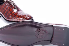 High-grade Alligator Belly Skin Custom Shoes BMBAS12010 image 5