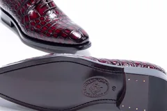 Genuine Crocodile Lace Up Oxford Shoe BMBAS12013 image 7