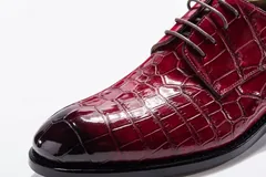 Exotic Men’s Crocodile Derby Shoe BMRAS12022 image 6