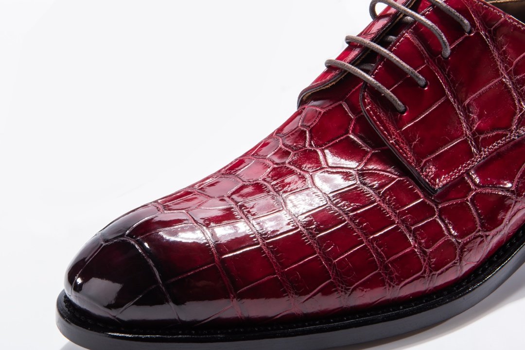 Exotic Men’s Crocodile Derby Shoe BMRAS12022 image 6