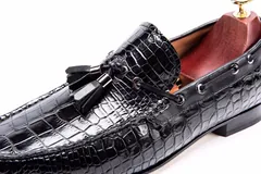 Genuine Crocodile Men’s Slip On Loafer BMBAS12038 image 6