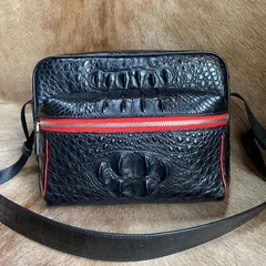 Business Crocodile Bag Men Shoulder Bag XMBAB12017 image 6