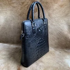 Crocodile Leather Portrait Briefcase XMBAB12018 image 5