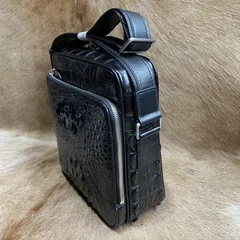 Genuine Crocodile Leather Single Shoulder Bag XMBAB12021 image 6