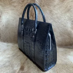 Crocodile Leather Compartment Briefcase XMBAB12022 image 6