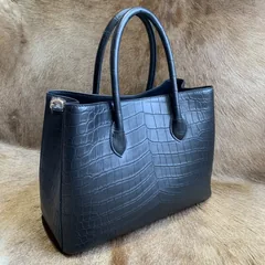 Women Alligator Tote Bag Shoulder Bag XFBAB12042 image 5