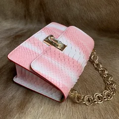 Python Skin Handbag China Manufacturer XFPPB12057 image 6