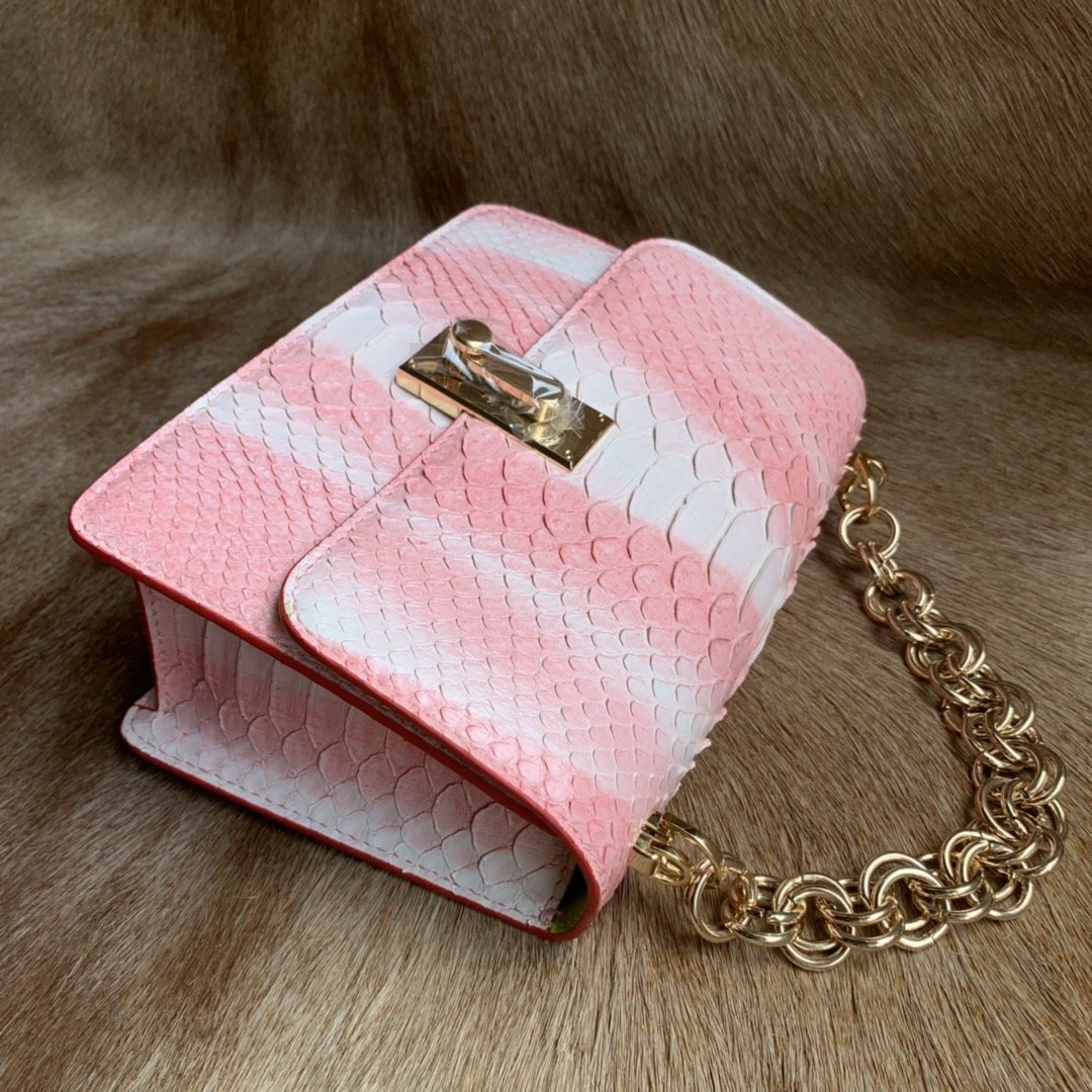 Python Skin Handbag China Manufacturer XFPPB12057 image 6