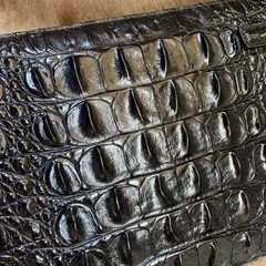Crocodile Leather Zipper Document Case XMBAB12078 image 5