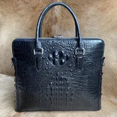 Genuine Crocodile Skin Laptop Bag XMBAB12079 image 6
