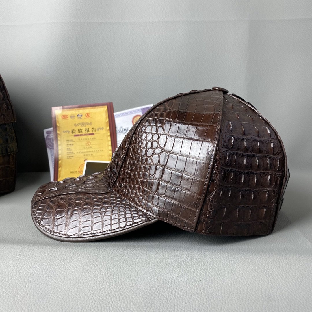 Men’s Sport Tennis Crocodile Cap TMBAH12001 image 9