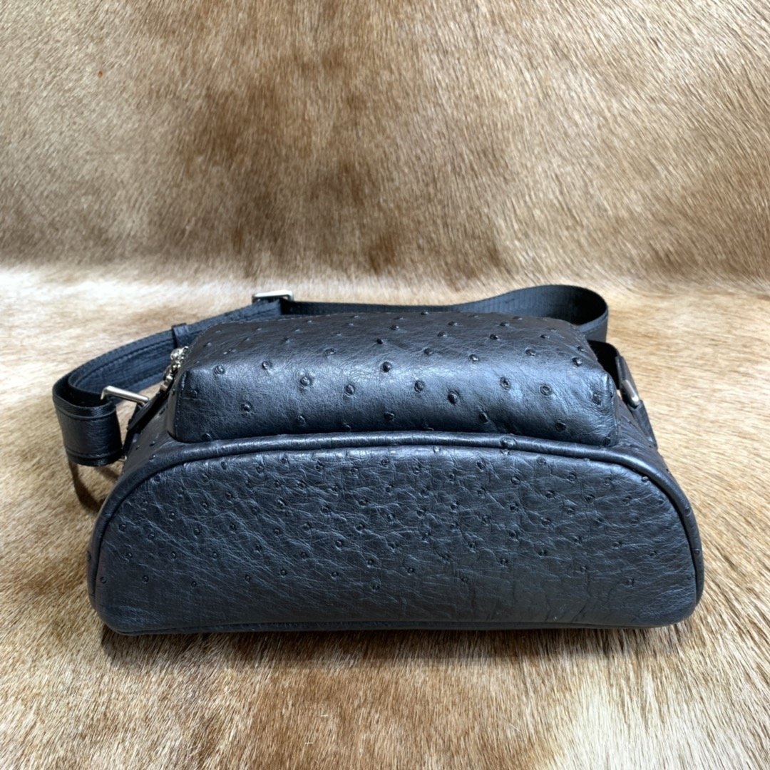 Ostrich Skin Shoulder Sling Bag XMBOB12013 image 7