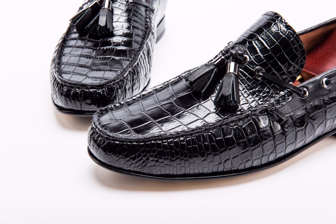 Genuine Crocodile Men’s Slip On Loafer BMBAS12038 image 7