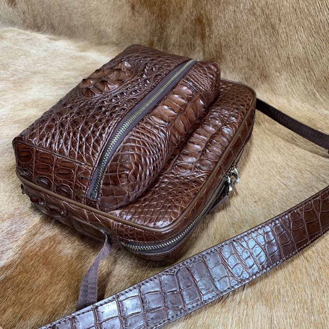 Authentic Crocodile Leisure Business Bag XMBAB12016 image 5