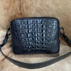 Business Crocodile Bag Men Shoulder Bag XMBAB12017 image 7