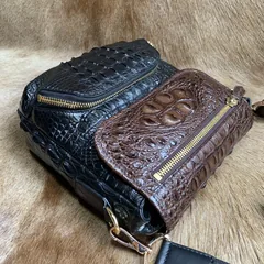 Scale-Patterned Shoulder Bag XMBAB12020 image 7