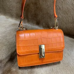 Womens Genuine Alligator Belly Leather Flap Chain Bag XFOAB12050 image 8