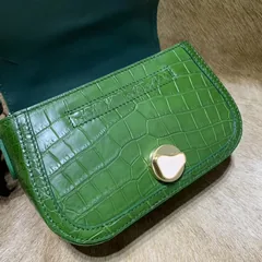 Genuine Alligator Leather Cross Body Bag XFGAB12051 image 5