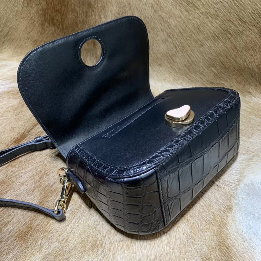 Classic Alligator Leather Hand Bag XFBAB12052 image 6