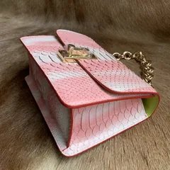 Python Skin Handbag China Manufacturer XFPPB12057 image 7