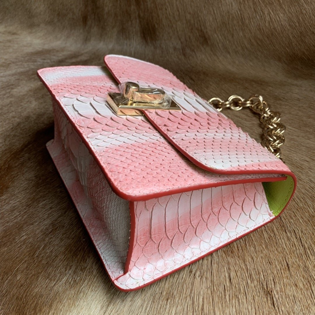 Python Skin Handbag China Manufacturer XFPPB12057 image 7