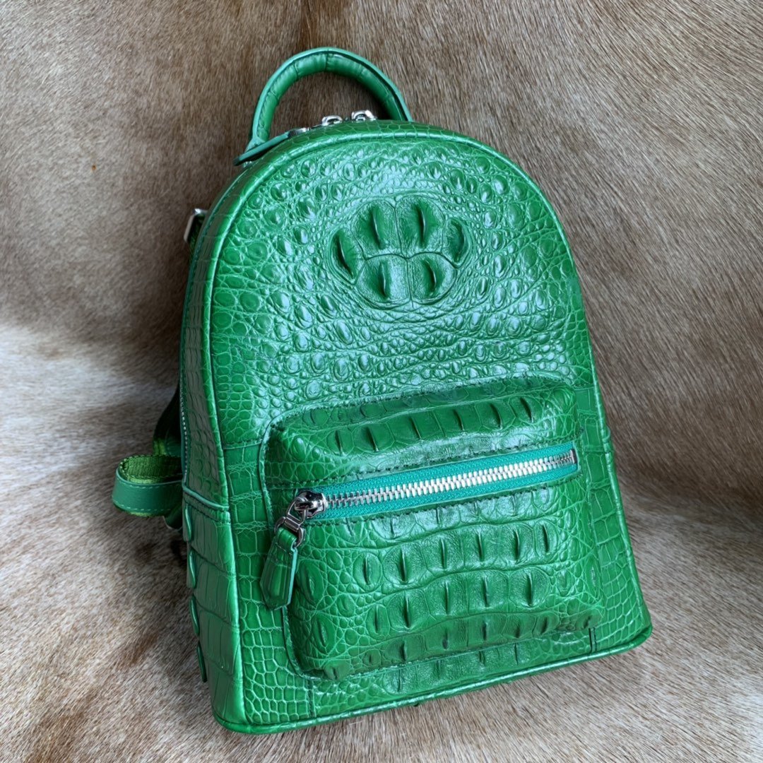 Women’s Crocodile Shoulder Bag Casual Backpack XFGAB12074 image 7