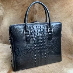 Genuine Crocodile Skin Laptop Bag XMBAB12079 image 7