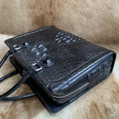 Crocodile Skin Document Bag XMBAB12080 image 6