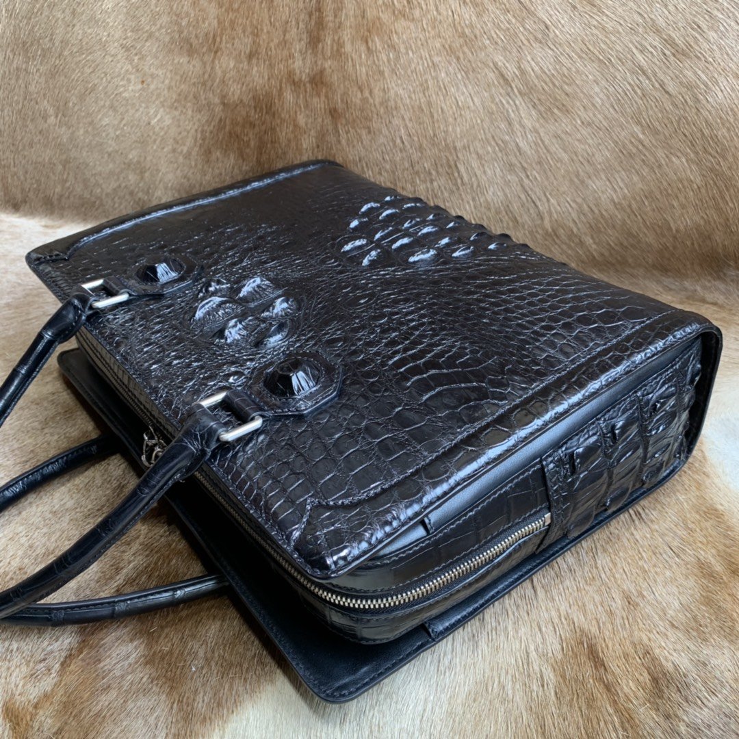 Crocodile Skin Document Bag XMBAB12080 image 6